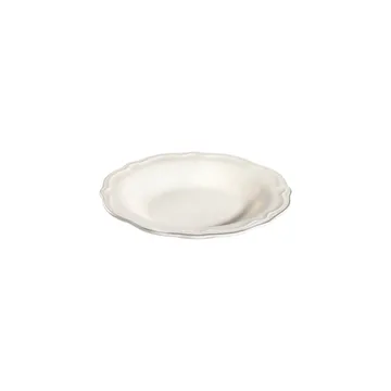 Platin Middagsservis (24 delar) 32x36x41 cm - Vit/silver - Hushåll - Servering & Dukning - Tallrikar & skålar