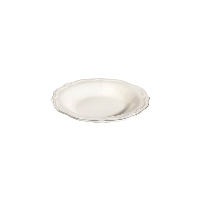 Platin Middagsservis (24 delar) 32x36x41 cm - Vit/silver - Hushåll - Servering & Dukning - Tallrikar & skålar