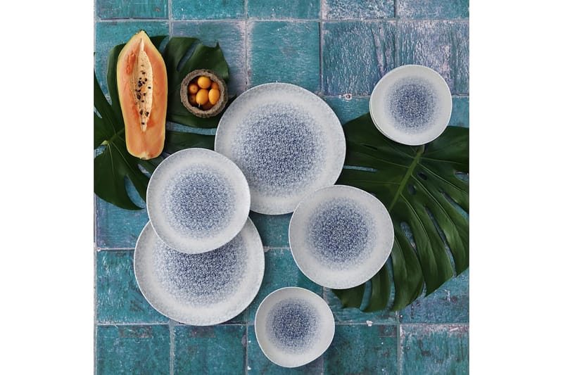 Subatan Tallriksset 24 Delar - Porslin/Vit - Hushåll - Servering & Dukning - Tallrikar & skålar - Serviser & tallrikar set