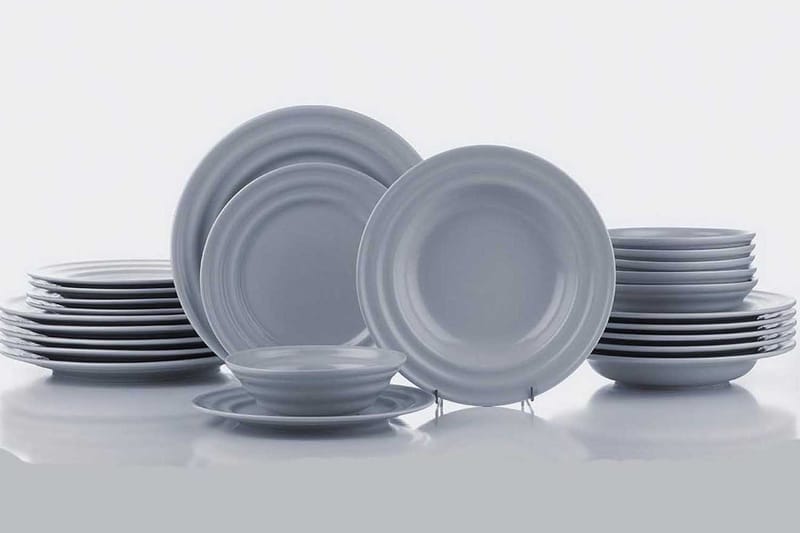 Tallriksset 24-pack - Beige - Hushåll - Servering & Dukning - Tallrikar & skålar - Serviser & tallrikar set