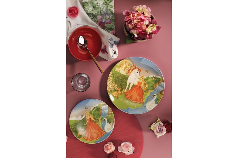 Tallriksset 3-pack - Flerfärgad - Hushåll - Servering & Dukning - Tallrikar & skålar - Serviser & tallrikar set