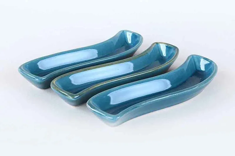 Tallriksset 3-pack, Mörkblå