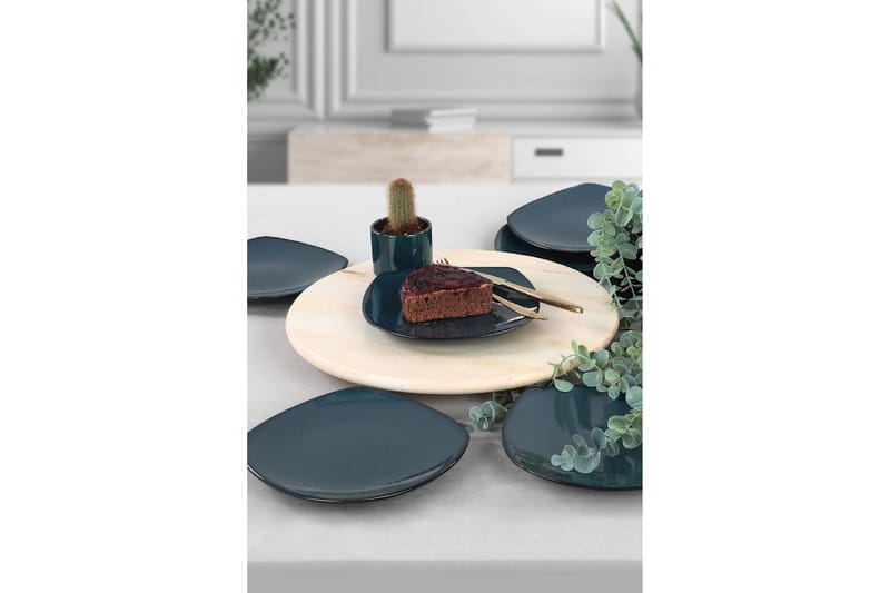 Tallriksset 6-pack - Mörkblå - Hushåll - Servering & Dukning - Tallrikar & skålar - Serviser & tallrikar set