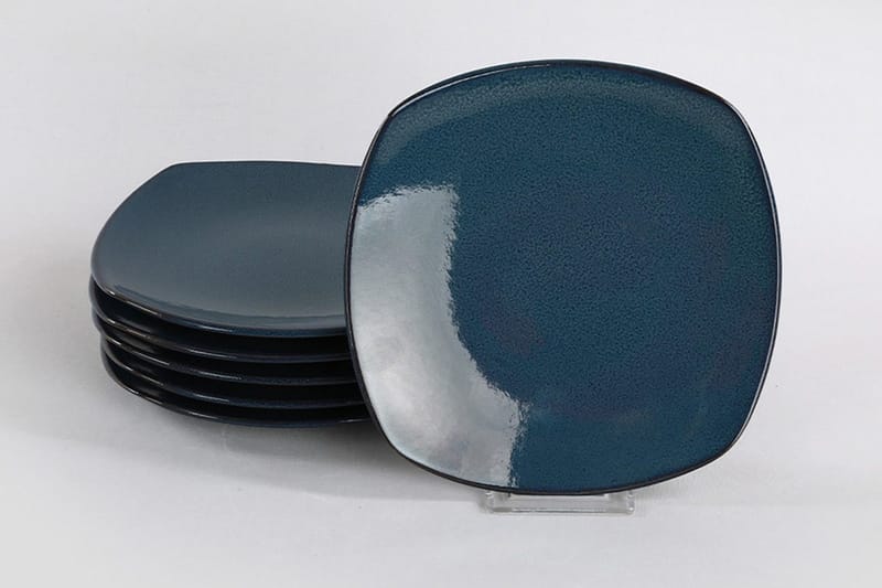 Tallriksset 6-pack - Mörkblå - Hushåll - Servering & Dukning - Tallrikar & skålar - Serviser & tallrikar set