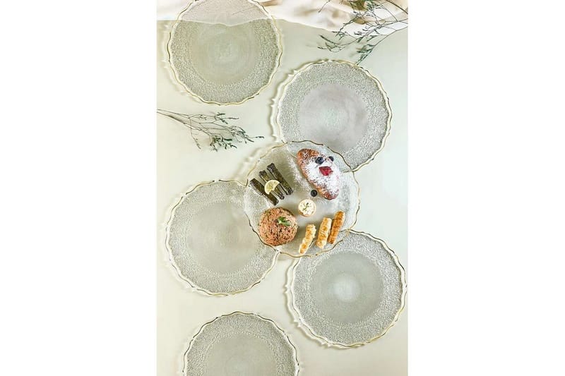 Tharos Tallriksset 28 cm - Transparent - Hushåll - Servering & Dukning - Tallrikar & skålar - Serviser & tallrikar set