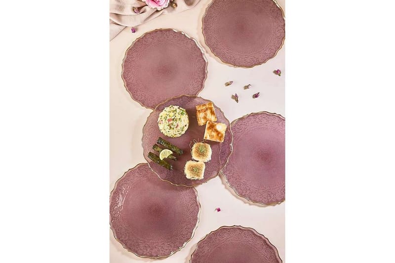 Tharos Tallriksset 28 cm - Plommon - Hushåll - Servering & Dukning - Tallrikar & skålar - Serviser & tallrikar set