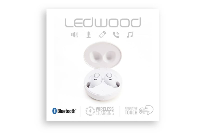LEDWOOD Hörlur i9 TWS True Wireless In-Ear Vit Mic - Vit - Hörlurar - Övrigt till det smarta hemmet