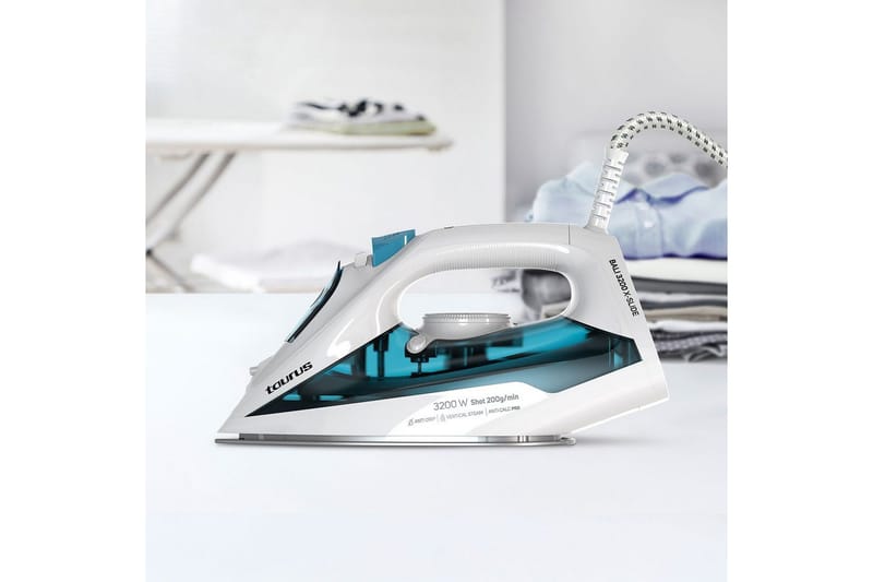 Ångstrykjärn Taurus Bali 3200 X-Slide - Blå||Vit - Hushåll - Städ & klädvård - Klädvård