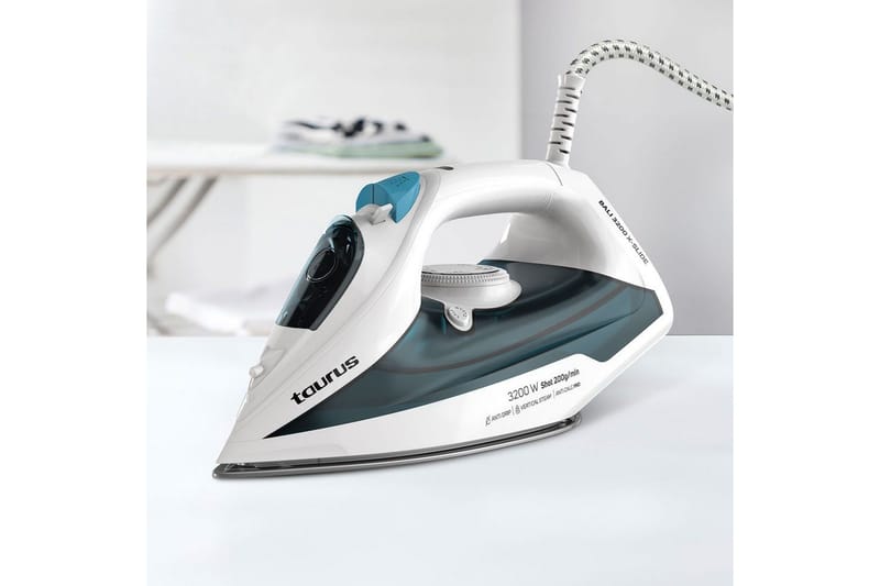 Ångstrykjärn Taurus Bali 3200 X-Slide - Blå||Vit - Hushåll - Städ & klädvård - Klädvård