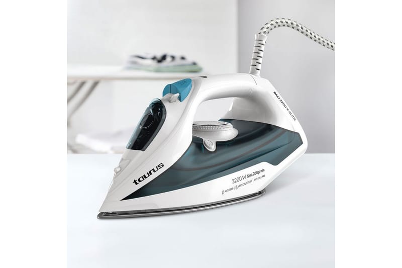 Ångstrykjärn Taurus Bali 3200 X-Slide - Blå||Vit - Hushåll - Städ & klädvård - Klädvård