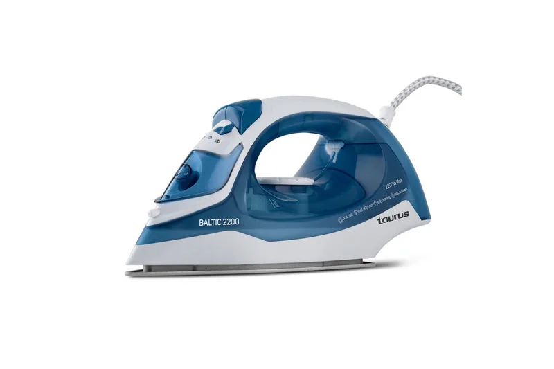 Ångstrykjärn Taurus Baltic 2200W, Blå||Vit