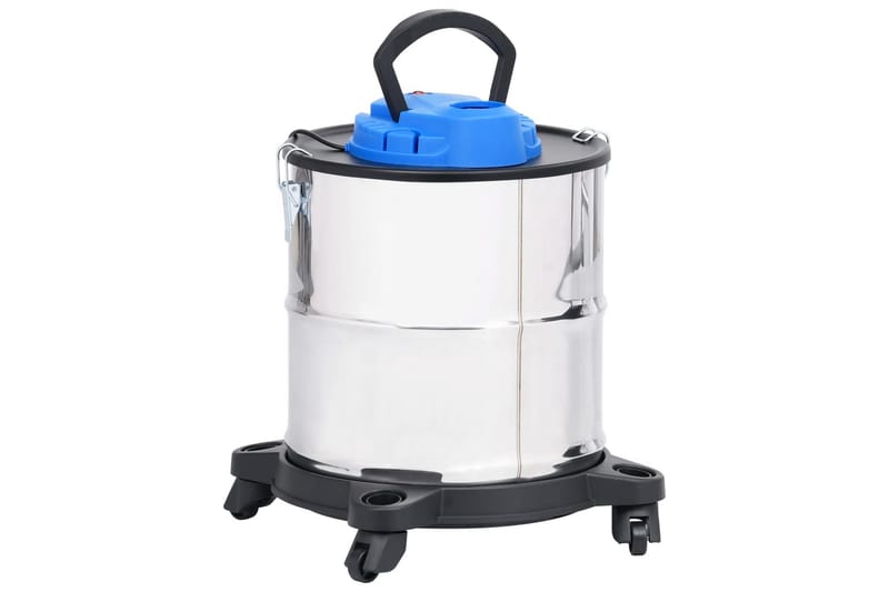 Asksug med HEPA-filter 1200 W 20 L rostfritt stål - Silver - Hushåll - Städ & klädvård - Dammsugare