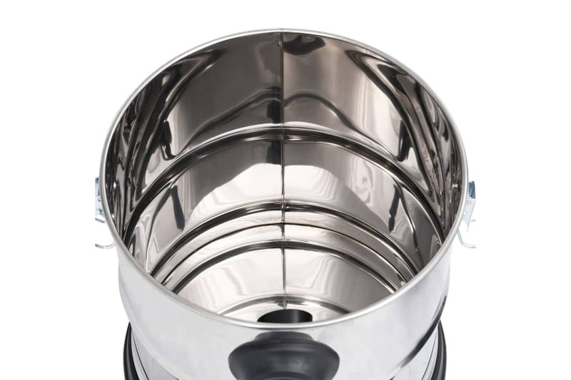 Asksug med HEPA-filter 1200 W 20 L rostfritt stål - Silver - Asksugare