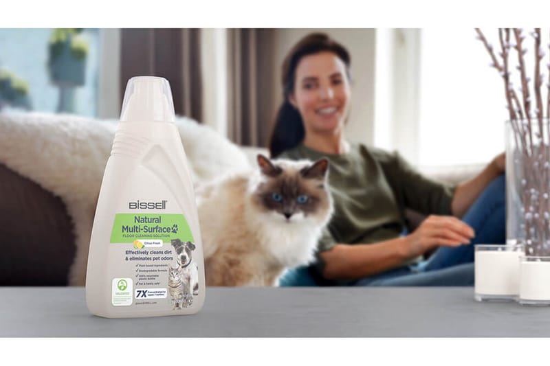 Golvrengöringsmedel Bissell Natural Multi-Surface Husdjur - Vit||Grön - Hushåll - Städ & klädvård - Dammsugare