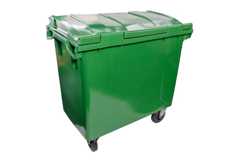 Sopkärl 660L - Grön - Sopkärl & avfallscontainer