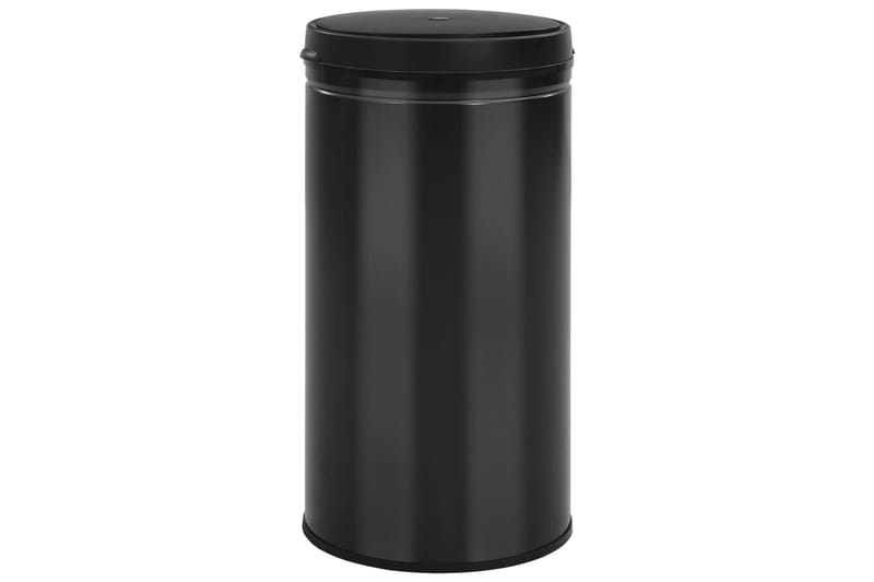 Soptunna med automatisk sensor 60 L kolstål svart - Svart - Hushåll - Städ & klädvård - Källsortering & avfallshantering