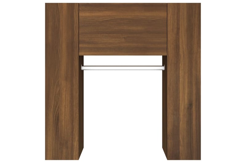 beBasic Hallskåp brun ek 97,5x37x99 cm konstruerat trä - Brown - Klädställning - Vädringsställ - Klädhängare