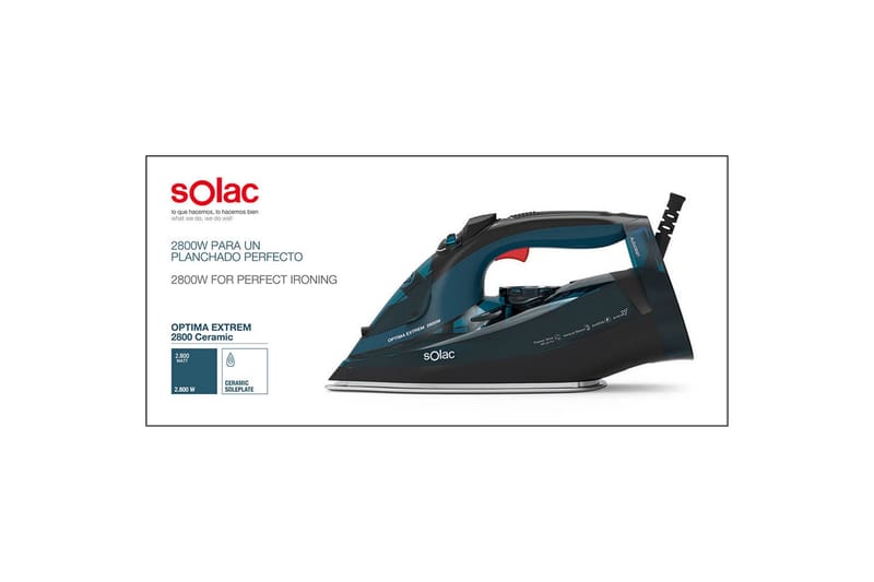 Ångstrykjärn Solac Optima Extreme 2800W - Hushåll - Städ & klädvård - Klädvård