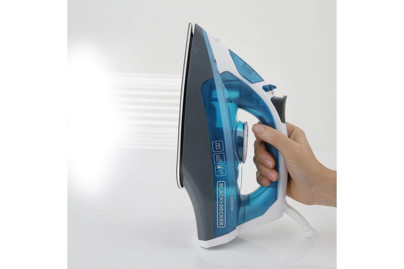 Ångstrykjärn Black+Decker 2200W Blå - Blå||Svart - Hushåll - Städ & klädvård - Klädvård