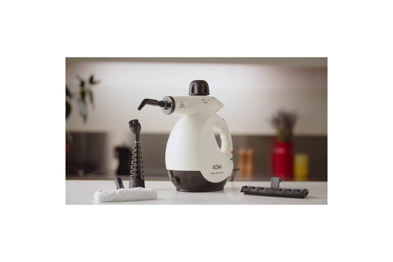Ångtvätt Solac Miljövänlig 1200W - Vit - Hushåll - Städ & klädvård - Städredskap & städprodukter - Ångtvätt
