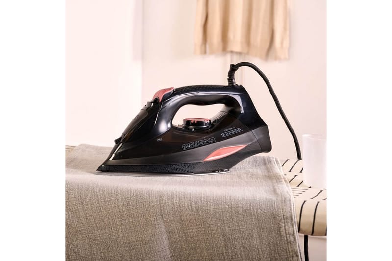 Strykjärn Black+Decker Svart 3000W - Svart - Hushåll - Städ & klädvård - Klädvård