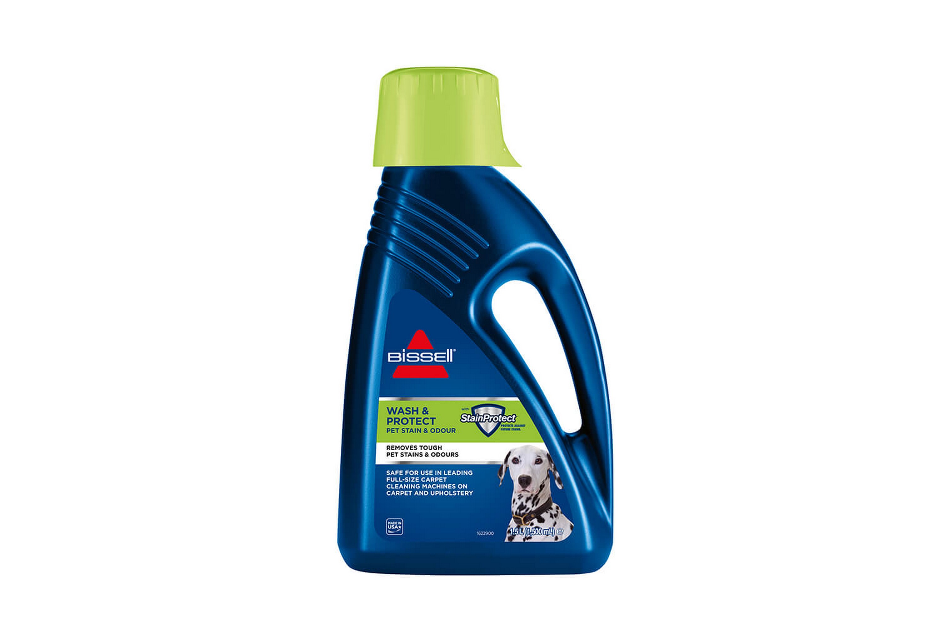 Produktfoto för BISSELL Wash & Protect Pet - Cleaner / deodorizer - vätska - flaska - 1.5 L - färsk - koncentrerat - klar