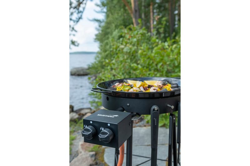 Brännarring Set Mustang Premium L Svart - Svart - Hushåll - Vitvaror - Spis