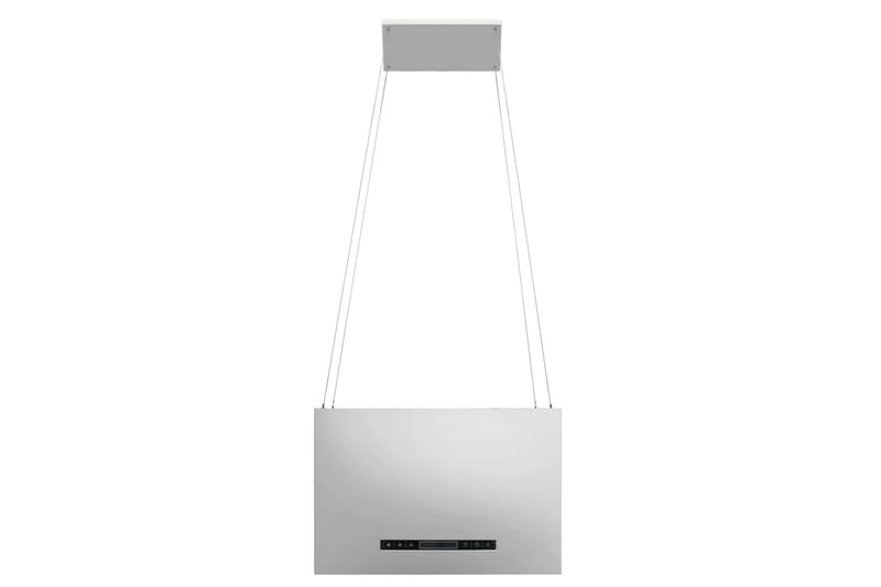Hängande köksfläkt touchsensor LCD 55 cm rostfritt stål - Silver - Hushåll - Vitvaror - Köksfläkt & spisfläkt - Frihängande köksfläkt