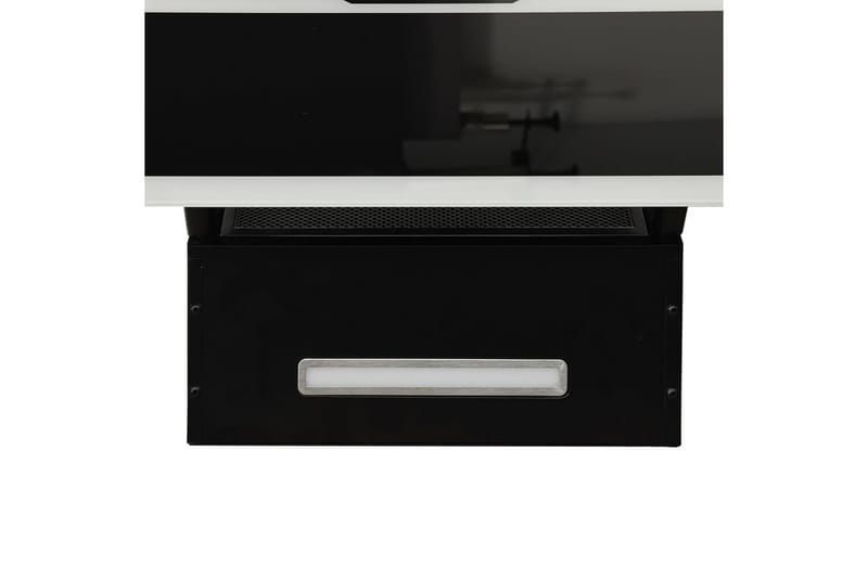 Köksfläkt 60 cm stål och härdat glas svart - Svart - Hushåll - Vitvaror - Köksfläkt & spisfläkt - Vägghängd köksfläkt