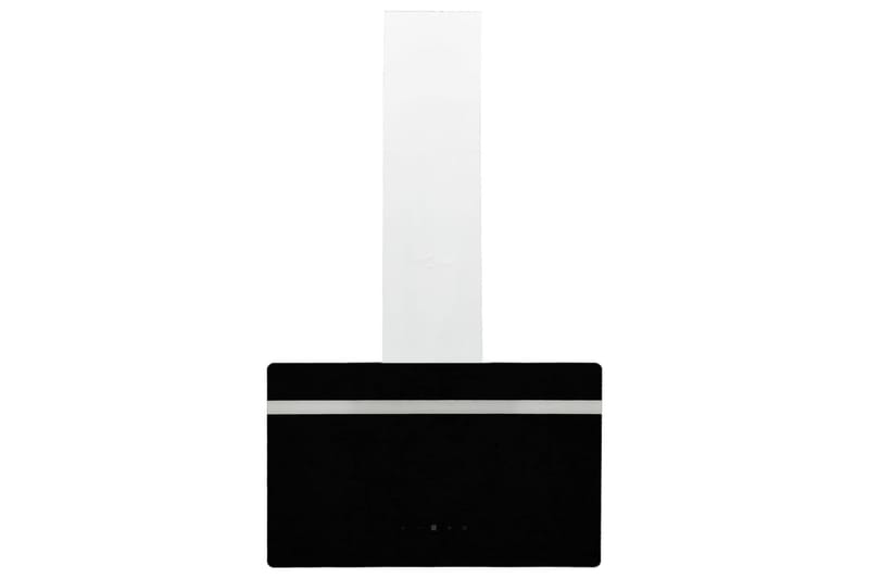 Köksfläkt 60 cm stål och härdat glas svart - Svart - Hushåll - Vitvaror - Köksfläkt & spisfläkt - Vägghängd köksfläkt