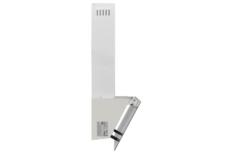 Köksfläkt 60 cm stål och härdat glas vit - Vit - Hushåll - Vitvaror - Köksfläkt & spisfläkt - Vägghängd köksfläkt