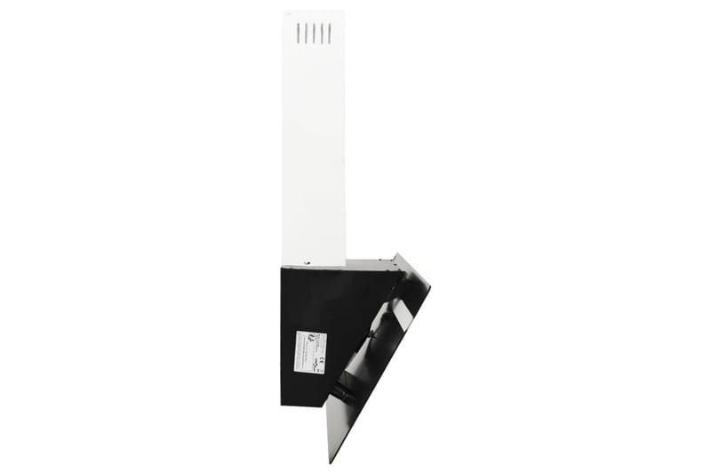 Köksfläkt 90 cm stål och härdat glas svart - Svart - Hushåll - Vitvaror - Köksfläkt & spisfläkt - Vägghängd köksfläkt