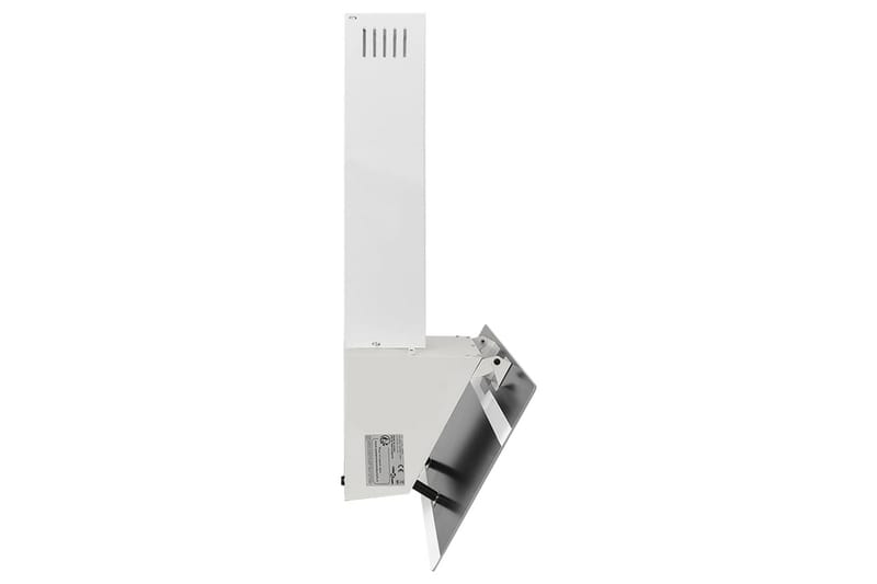 Köksfläkt 90 cm stål och härdat glas vit - Vit - Hushåll - Vitvaror - Köksfläkt & spisfläkt - Vägghängd köksfläkt