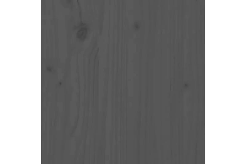 beBasic Vinskåp grå 55,5x34x61 cm massiv furu - Grey - Köksredskap & kökstillbehör - Vinkyl - Bygga utekök