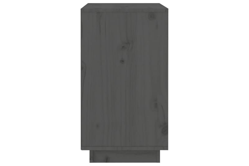 beBasic Vinskåp grå 55,5x34x61 cm massiv furu - Grey - Köksredskap & kökstillbehör - Vinkyl - Bygga utekök