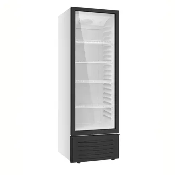 Displaykyl 262L | Energieffektiv & låsbar dryckeskyl | LED-belysning - Svart/Vit - Hushåll - Vitvaror - Kyl och frys - Kylskåp - Fristående kylskåp