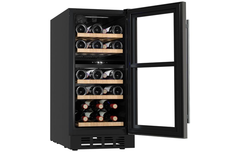 Inbyggbar vinkyl för 26 flaskor med LED-belysning - Hushåll - Vitvaror - Kyl och frys - Kylskåp - Vinkyl