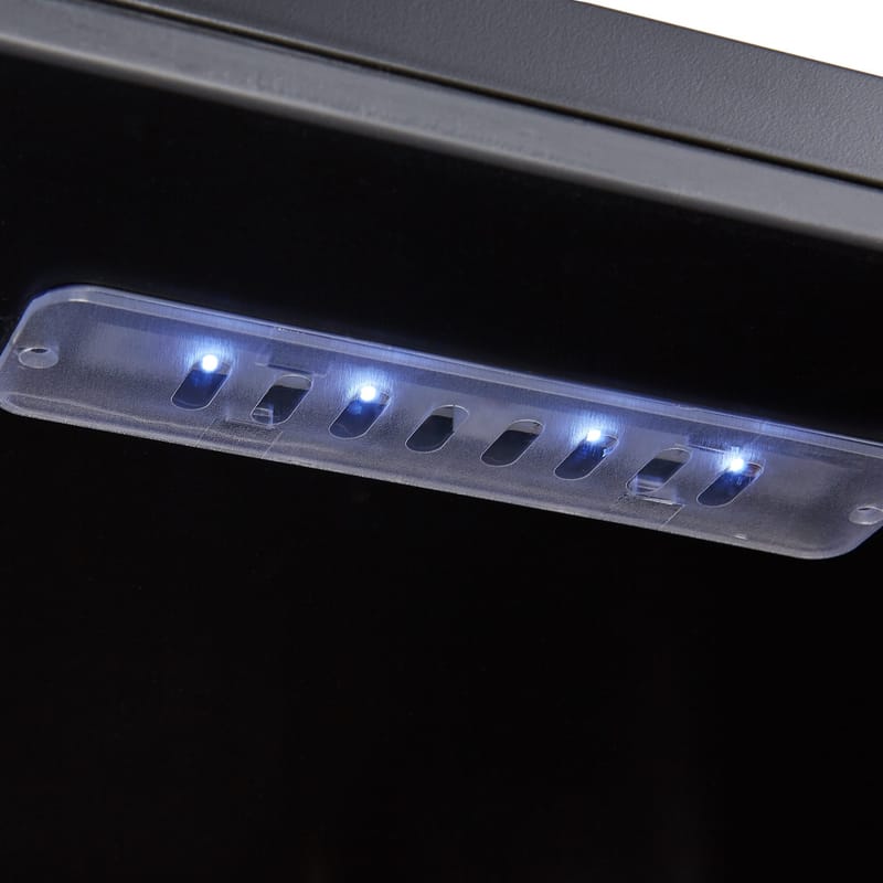 Vinkyl 27 flaskor | 2 kylzoner | Tystgående | Svart - Hushåll - Vitvaror - Kyl och frys - Kylskåp - Vinkyl