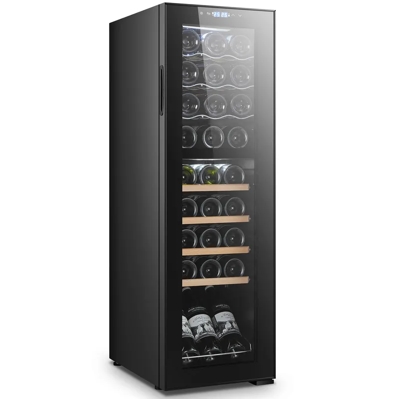 Vinkyl 27 flaskor | 2 kylzoner | Tystgående | Svart, undefined