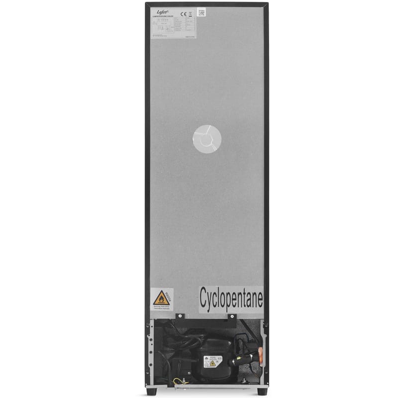 Vinkyl 27 flaskor | 2 kylzoner | Tystgående | Svart - Hushåll - Vitvaror - Kyl och frys - Kylskåp - Vinkyl