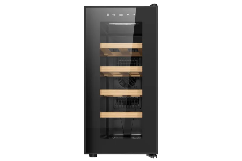 Vinkyl för 10 flaskor med LED-belysning, undefined