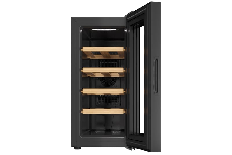 Vinkyl för 10 flaskor med LED-belysning - Hushåll - Vitvaror - Kyl och frys - Kylskåp - Vinkyl