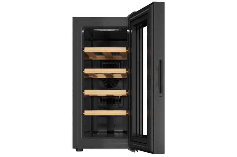 Vinkyl för 10 flaskor med LED-belysning - Hushåll - Vitvaror - Kyl och frys - Kylskåp - Vinkyl