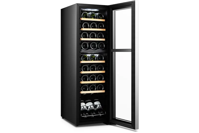 Vinkyl 35x48x111 cm 27 flaskor - Hushåll - Vitvaror - Kyl och frys - Kylskåp - Vinkyl