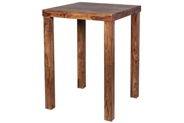 Barbord Wohnling Stabilt Massivt Trä Sheesham 80 x 80 x 110 cm - Möbler - Bord & matgrupper - Barbord & ståbord