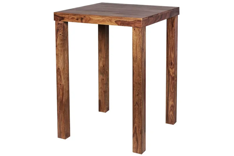 Barbord Wohnling Stabilt Massivt Trä Sheesham 80 x 80 x 110 cm, undefined