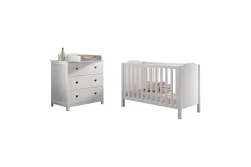 Amori Möbelset för Barnrum - Vit - Möbler - Barnmöbler - Barnmöbelset