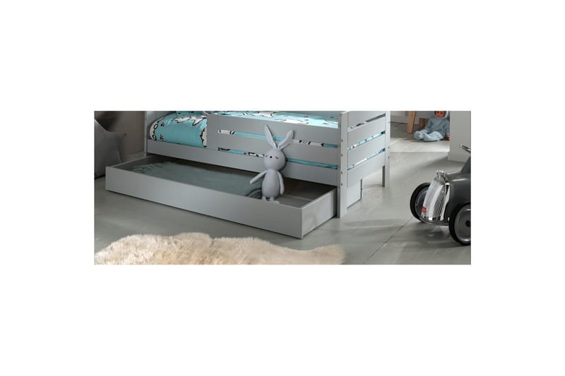 Låda Peuterbed Grå - Grå - Möbler - Barnmöbler - Barnbord - Sängbord barn & nattduksbord barn