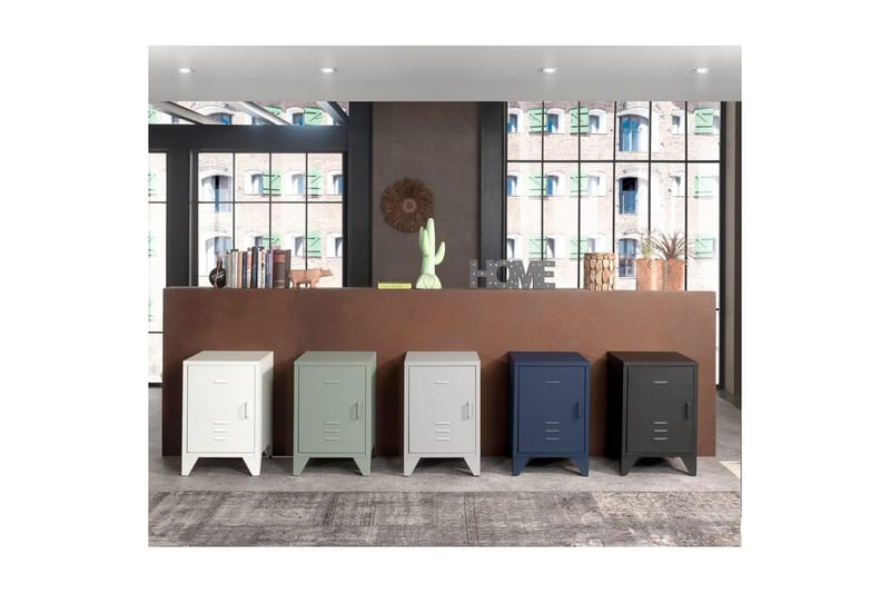 Nattduksbord Bronxx Grå - Grå - Möbler - Barnmöbler - Barnbord - Sängbord barn & nattduksbord barn