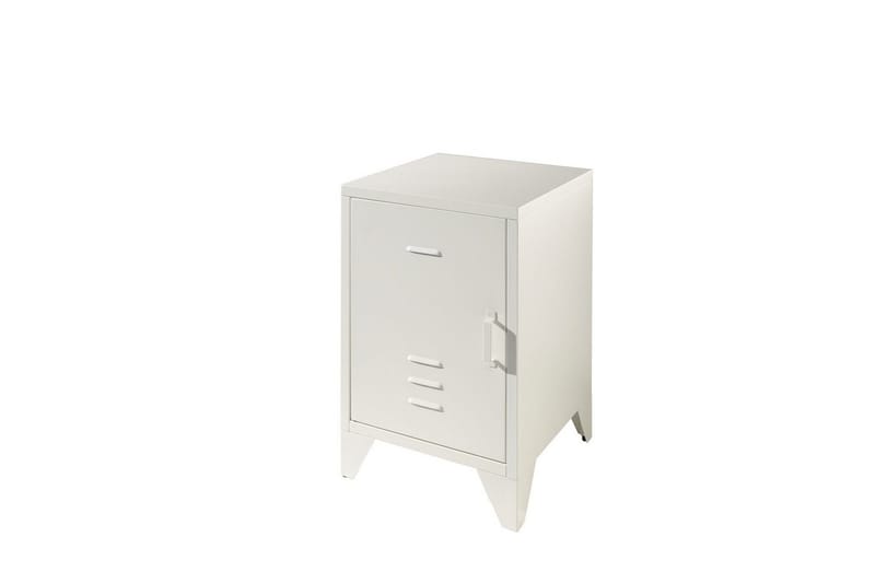 Nattduksbord Bronxx Vit, Vit